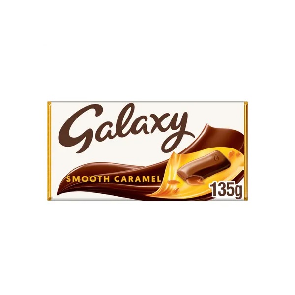 Galaxy Block Smooth Caramel 135g