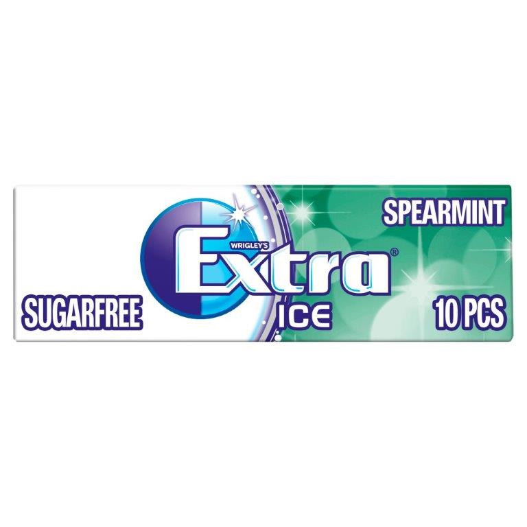 Extra Singles Ice Spearmint Sugar Free 14g