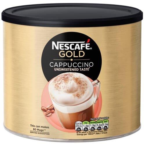 Nescafe Gold Cappuccino Unsweetened Tin 1kg