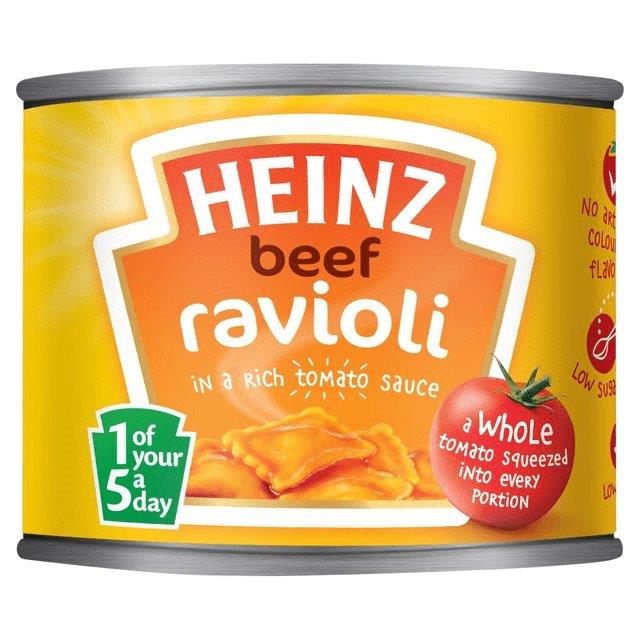 Heinz Beef Ravioli In Tomato Sauce 200g 