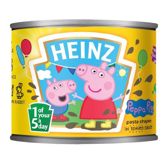 Heinz Pasta Shapes Peppa Pig 205g 