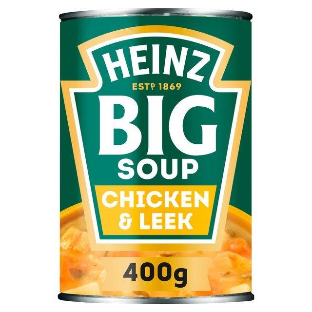 Heinz Big Soup Chicken & Leek 400g 