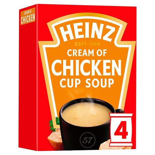 Heinz Cup Soup Chicken 4pk (4 x 68g) 