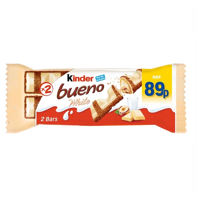 Kinder Bueno White PM 89p 43g