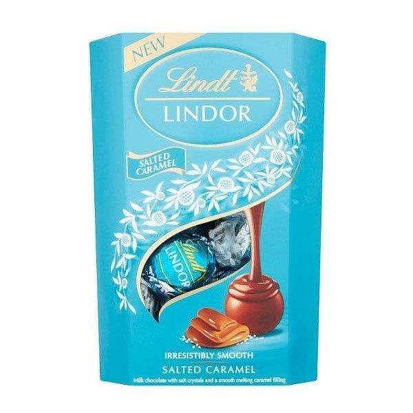 Lindt Lindor Cornet Salted Caramel 200g