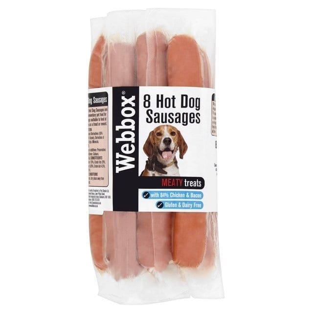 Webbox Hot Dog Sausages 8 Pack