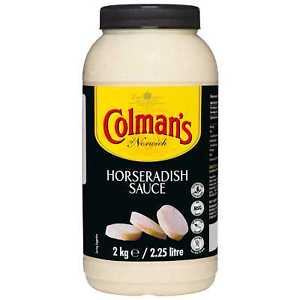 Colmans Horseradish Sauce Jar 2.25Ltr