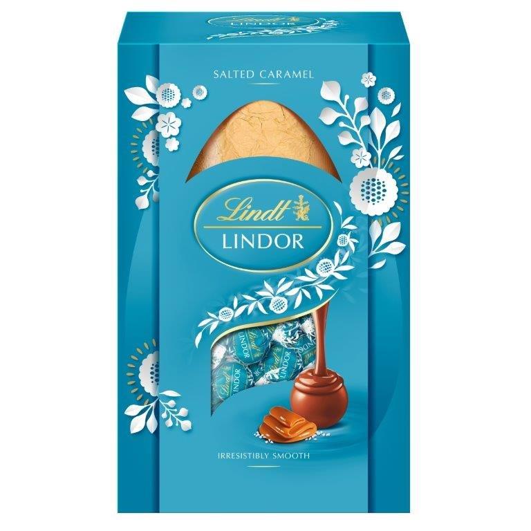Lindt Lindor Shell Egg Salted Caramel 260g