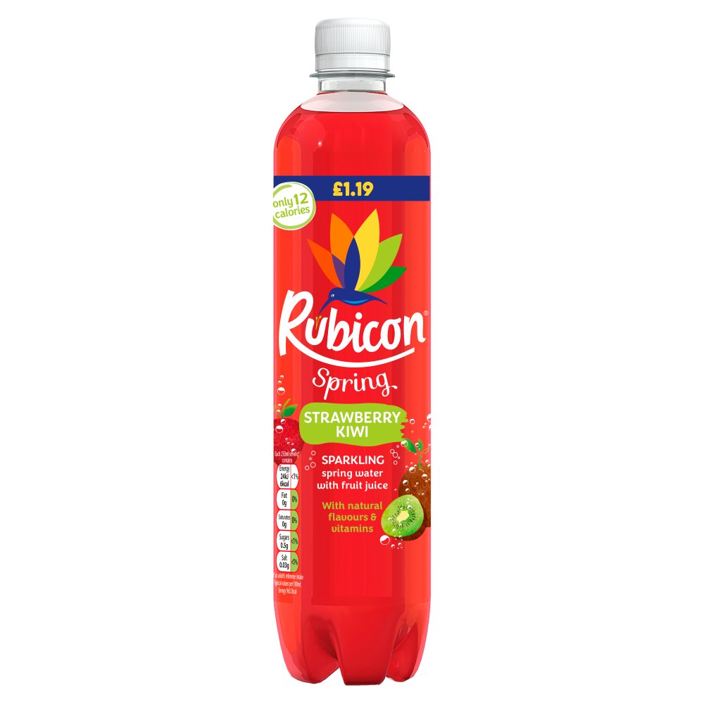Rubicon Spring Kiwi & Strawberry PM £1.29 500ml