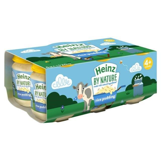 Heinz Jar Pudding Rice Pudding 6pk (6 x 120g) 