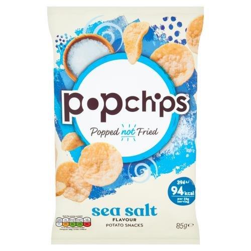 Popchips Large Sea Salt 85g (HS)