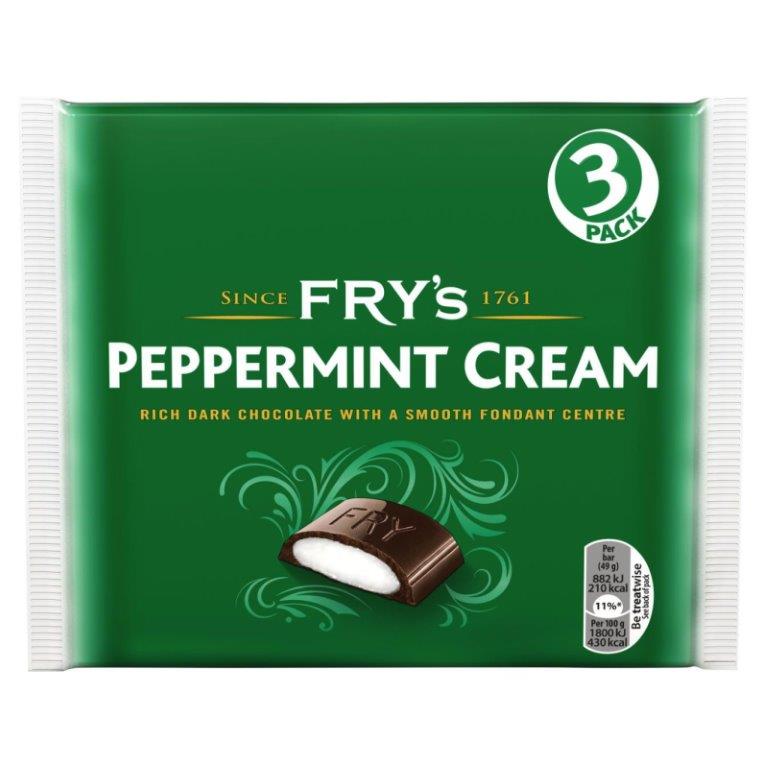 Frys Cream Peppermint 3pk (3 x 49g) 147g