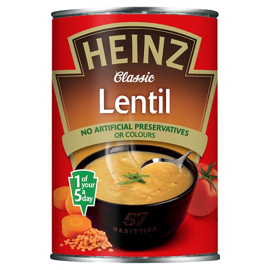 Heinz Soup Can Lentil 400g 