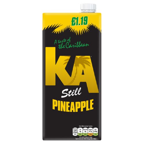 KA Pineapple Still PM £1.39 1Ltr