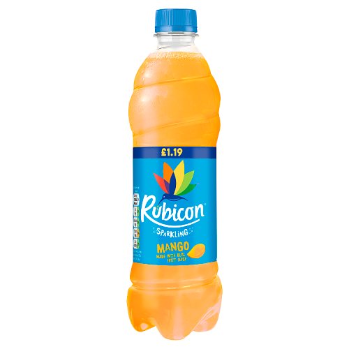 Rubicon Sparkling Mango PM £1.29 500ml