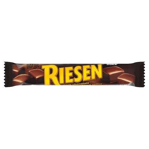 Riesen Dark Choc Chewy Toffe Bar Std 45g