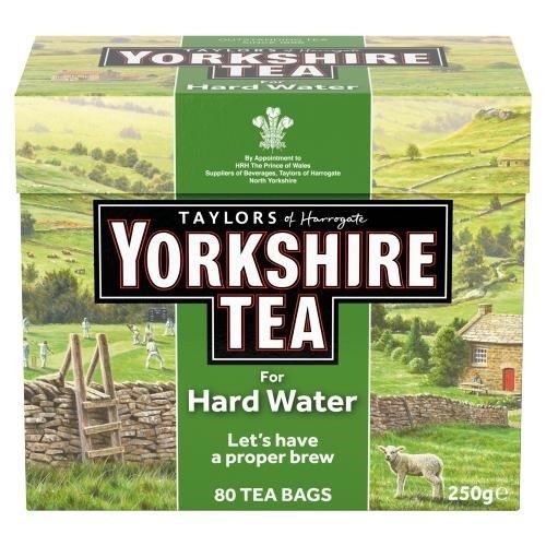 Taylors Yorkshire Tea Bags Hardwater 80s 250g (HS)