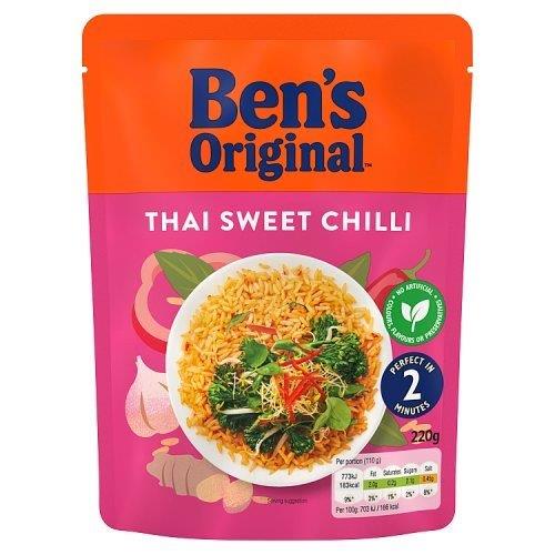 Bens Original RTH Rice Thai Sweet Chilli 220g