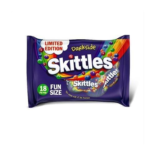 Skittles Darkside Funsize Bags 18pk (18 x 18g) 324g