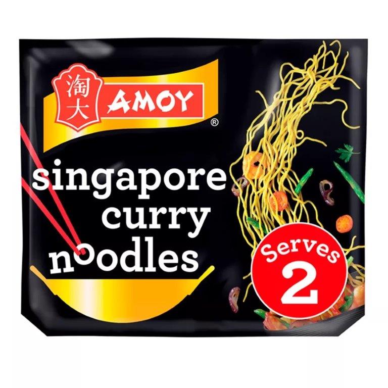 AMOY Noodles Singapore Curry (2 x 150g) 