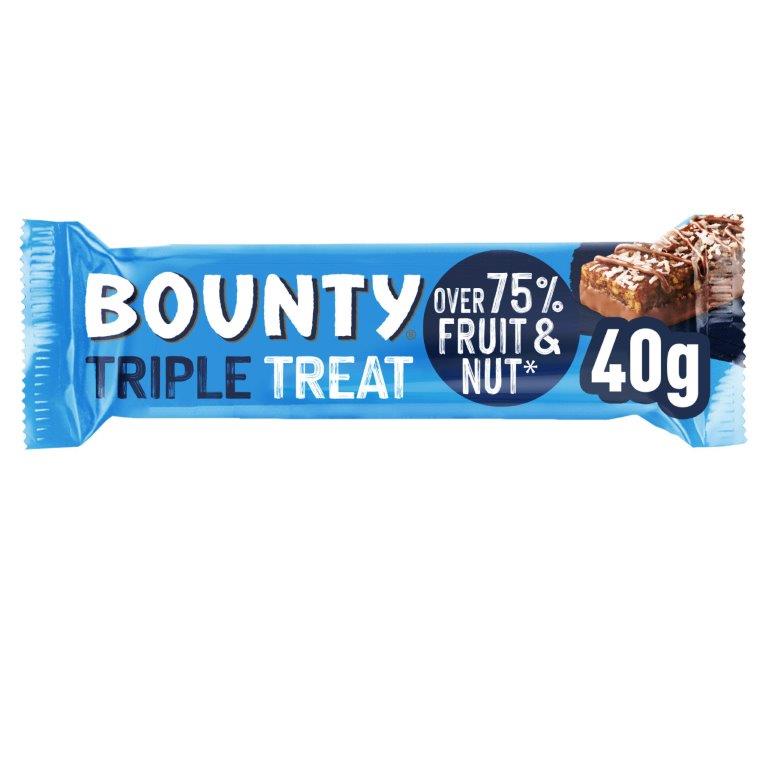 Bounty Triple Treat Fruit & Nut 40g