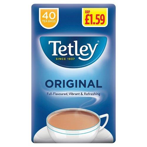 Tetley Original Tea Bags PMP 40s (12 x 125g)