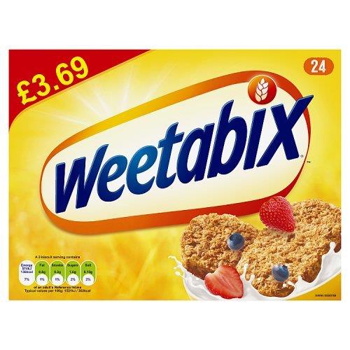(STANDARD) Weetabix 24s PM £3.69