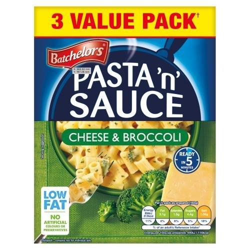 Batchelors Pasta Sauce Cheese & Broccoli 3pk (3 x 99g) 297g (HS)