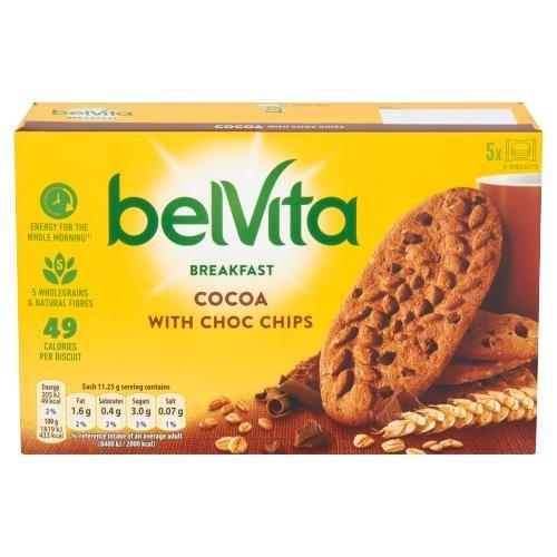 (DELIST) Belvita Breakfast Biscuits Cocoa & Choc Chips 225g