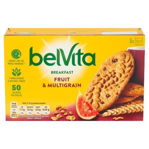(DELIST) Belvita Breakfast Biscuits Fruit & Multigrain 225g