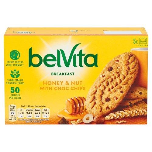 (DELIST) Belvita Breakfast Biscuits Honey & Nuts 225g