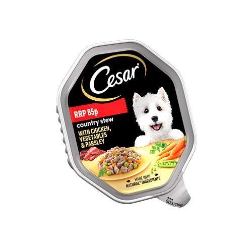 (DISCONTINUED) Cesar Country Stew with Tasty Chicken & Vegetable Gravy PM 85p 150g