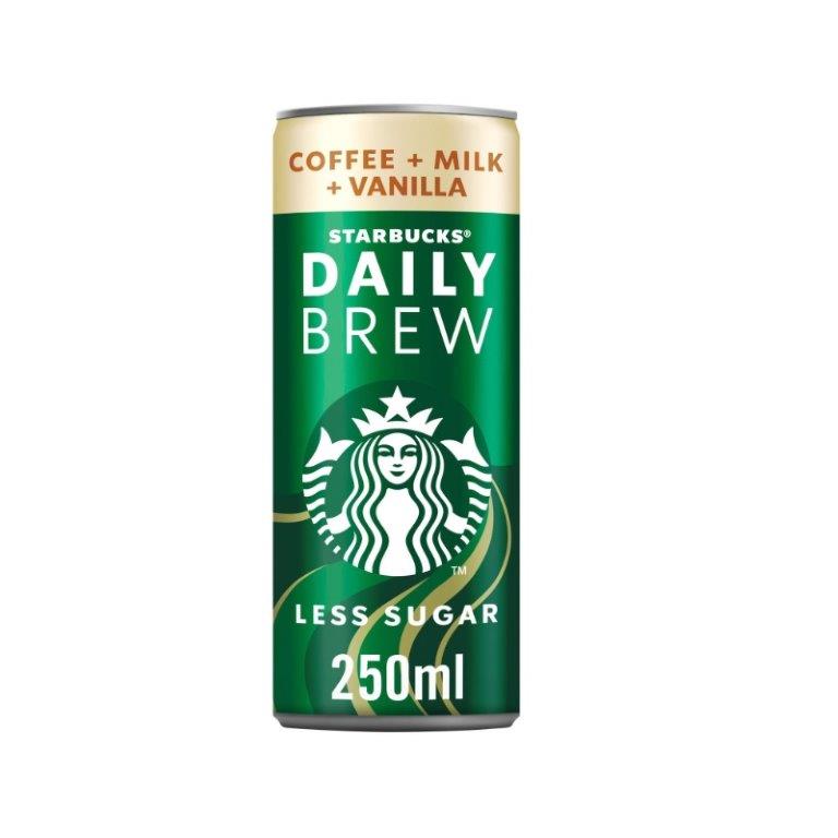 (Discontinued) Starbucks Daily Brew Coffee Milk Vanila 250ml