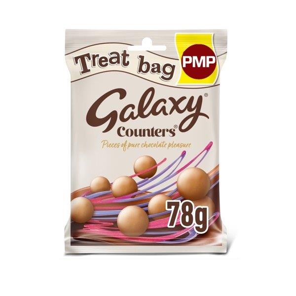(STANDARD) Galaxy Treat Bag Counters PM £1.35 78g