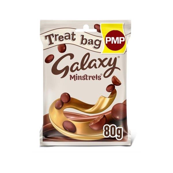 (STANDARD) Galaxy Treat Bag Minstrels PM £1.35 80g
