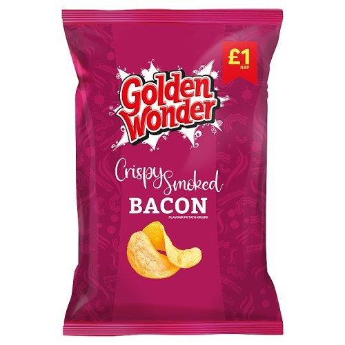 (DISCONTINUED) Golden Wonder Smoked Bacon PM £1 65g