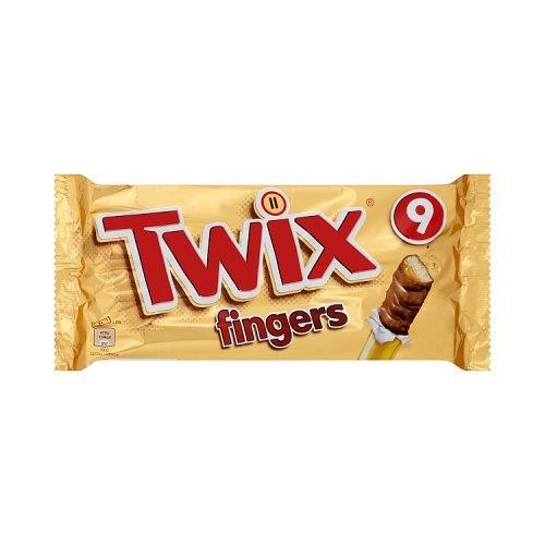 (STANDARD) Twix Biscuit Fingers 9pk (9 x 20g) 180g 