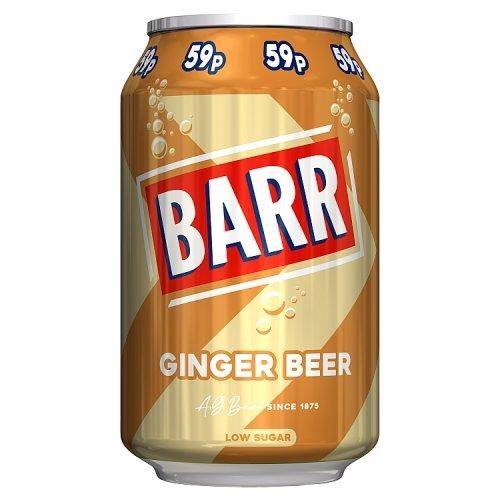 (STANDARD) BARR Ginger Beer PM 59p 330ml