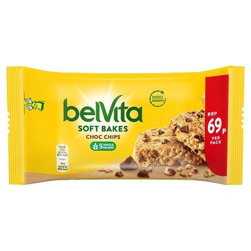 (STANDARD) Belvita Soft Choc Chip PM 69p 50g