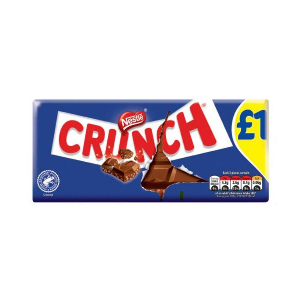 (STANDARD) Nestle Crunch Milk PM £1.50 100g