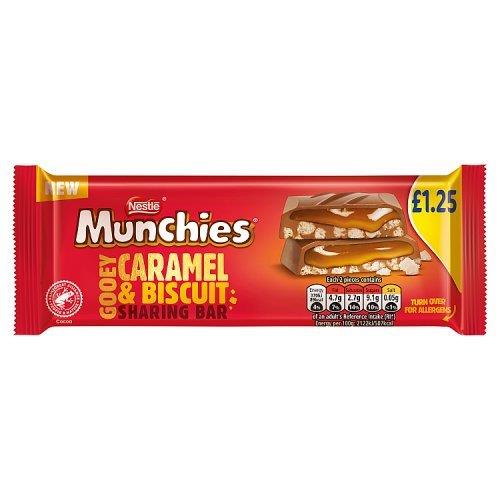 Munchies Caramel Biscuit Block PM £1.25 87g