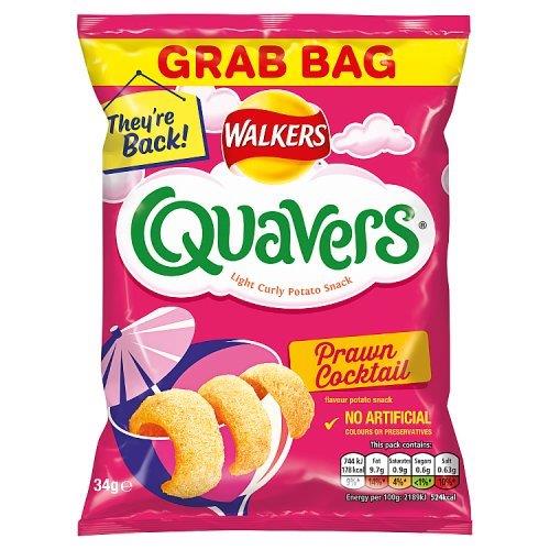(DISCONTINUED) Walkers Quavers Prawn Cocktail 34g