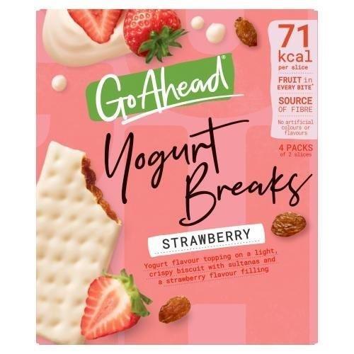 (DELIST) Go Ahead Strawberry Yogurt Breaks 4pk (4 x 33g) 132g (HS)