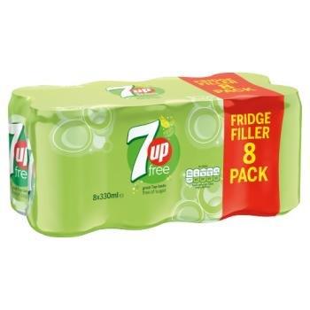 (DELIST) 7UP Free 8pk (8 x 330ml)