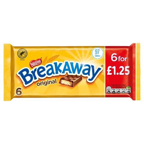 (Discontinued) Breakaway 6pk (6 x 19.1g) PM £1.25 114.6g