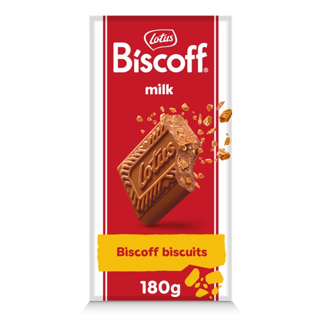 (STANDARD) Lotus Biscoff Milk Chocolate Tablet & Biscoff Crumbs180g