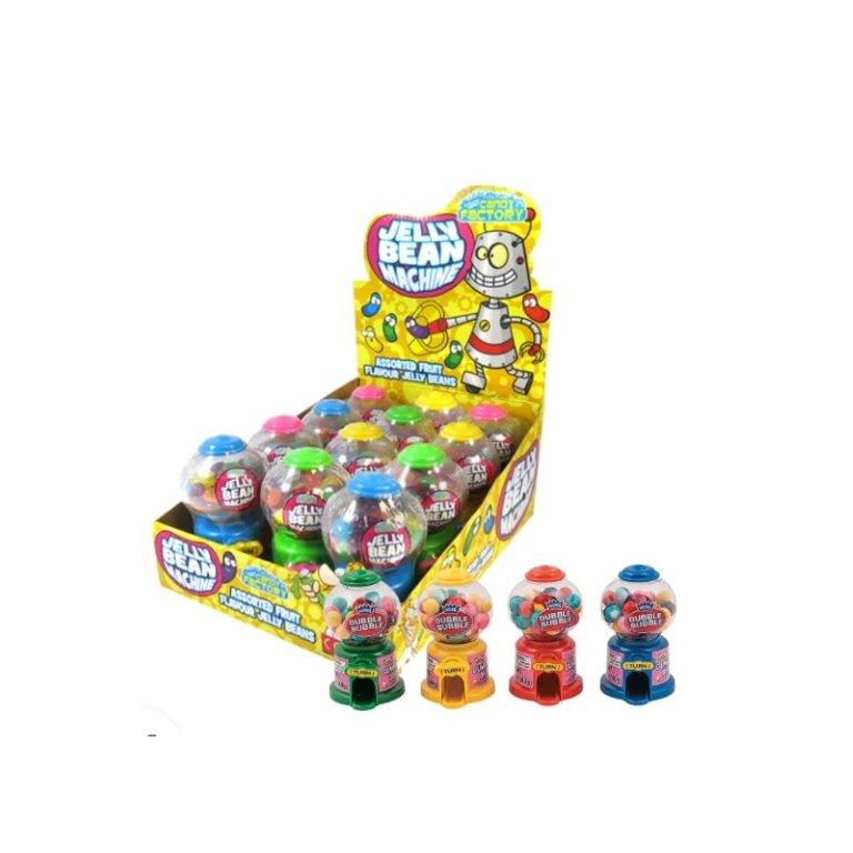 Crazy Candy Jelly Bean Machine (12 x 50g) 600g