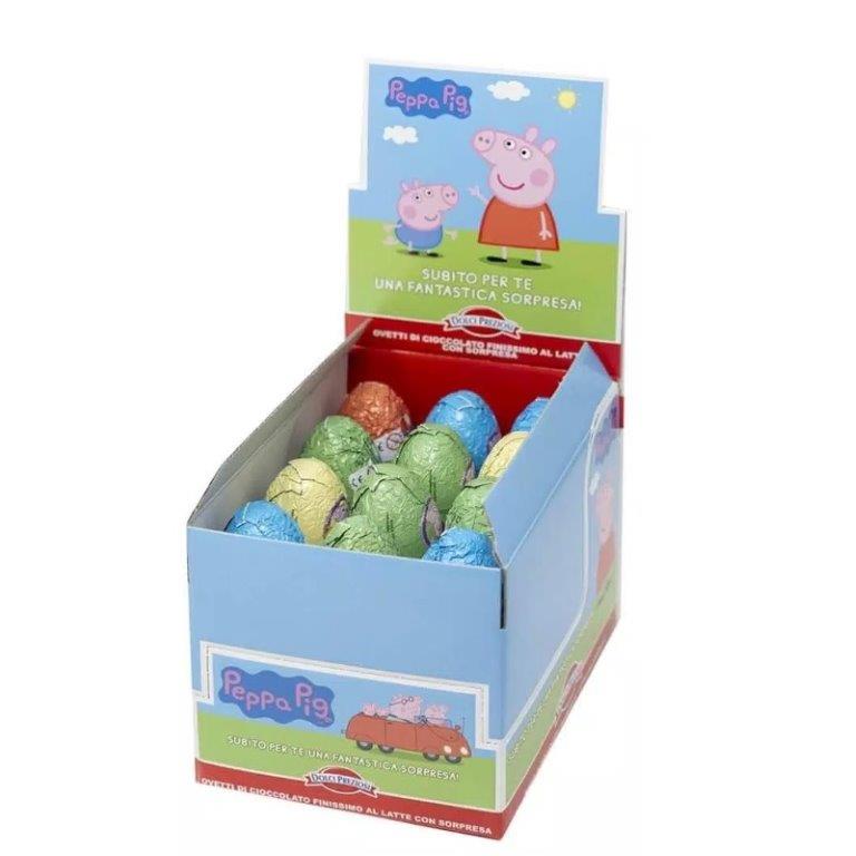(Discontinued) Peppa Pig Milk Chocolate Egg 24 x 20g
