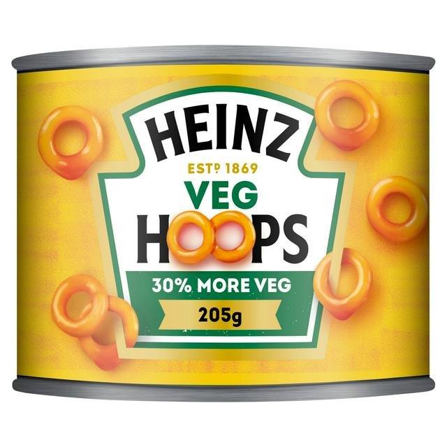 (DISCONTINUED) Heinz Veg Hoops Can 205g
