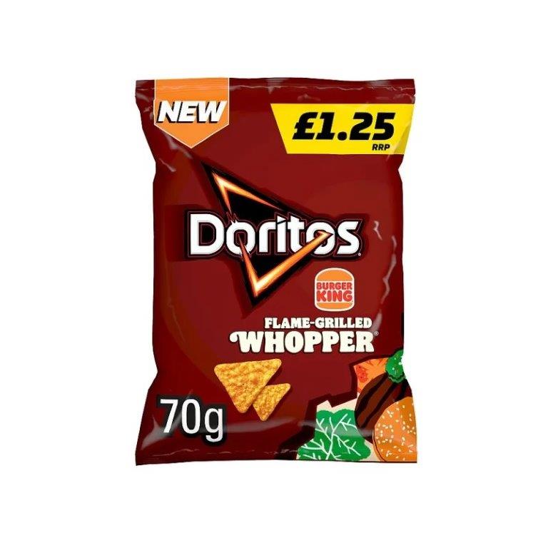 (Discontinued) Doritos Flame Grilled Whopper PM £1.25 70g